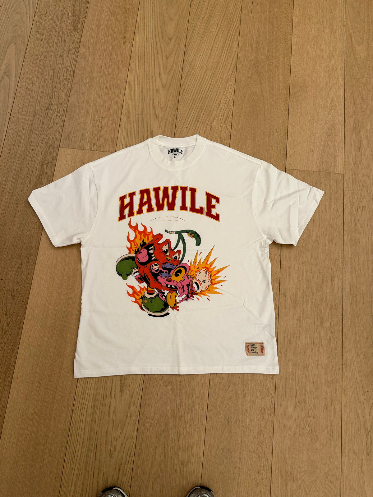 HAWILE Oversized Tee – Heavyweight Drop