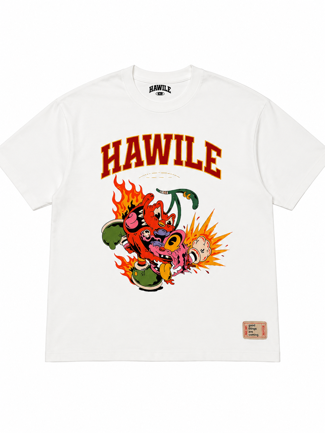 HAWILE Oversized Tee – Heavyweight Drop